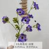 2024 Nova Flor Artificial 8 Anêmona Flor Falsa Casa Restaurante Decoração Casamento Estrada Flor de Seda Adereços de Fotografia