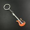 Chaveiro de Guitarra Transfronteiriço Criativo Pequeno Presente Desenho Animado desejo AliExpress Quente Y2K Pimenta Guitarra
