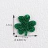 Calle. Pendientes Colgantes de Trébol Verde para el Día de San Patricio Pulsera Accesorios para Joyería DIY Materiales Hechos a Mano