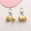 Llavero Colgante de Pistacho Funda Protectora para AirPods Estuche para Auriculares Colgante Cadena para Colgar Decoración DIY en Teléfono Móvil