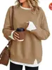 Estación Independiente Europea y Americana Transfronterizo Amazon Nuevo Estilo Falso Dos Piezas Sudadera con Capucha Casual Holgada de Manga Larga para Mujer