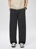 Maple House Roupa Masculina / Calça Casual Lisa para Homem 2026 Primavera e Outono Novo Versátil de Barra Reta Tendência Calça Longa Moda Calça Curva