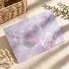 Sobres Florales Vintage en Relieve con Paisajes de Primavera Transfronterizos con un Toque de Lujo, Invitaciones Frescas y Románticas para Ocasiones Especiales