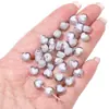 Contas Acrílicas Personalizadas de Duas Cores, Contas de Coração, Pulseira Colar, Acessórios para Joias Artesanais DIY com Contas, Contas Soltas para Atacado