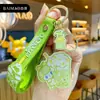 Muñeco Panda Llavero de Dibujos Animados Lindo Panda Troyano Exquisito Colgante para Coche Pareja Mochila Regalo Venta al por Mayor