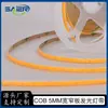 Tira de LED Cob 5 mm de Ancho Bajo Voltaje Autoadhesiva LED Flexible para Decoración del Hogar, Techo, Gabinetes, Centros Comerciales, Alto Brillo