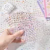 Livro de Adesivos Cortados com Mini Película Decorativa Zaomu Série Narizinho Padrão Fofo Caderno Infantil Adesivos para Nail Art 2 Estilos