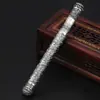 Venta al por mayor s925 plata de ley plata tailandesa retro creativo seis caracteres mantra bola Xiangyun bolígrafo personalidad plata regalo de cumpleaños