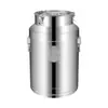 Aço Inoxidável 304 Barril Selado Barril de Sopa Tanque Selado de Leite Barril de Vinho Barril de Armazenamento Barril de Arroz Barril de Fermentação Barril de Óleo Barril de Transporte