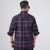 Camisa de Otoño e Invierno Talla Grande para Hombre Gordito Holgada Cuadros Casual de Negocios Talla Extra Grande Camisa Ropa de Negocios Manga Larga