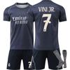 Uniforme de Entrenamiento de Fútbol 2526 Real Madrid Uniforme de Fútbol 7 Winny 9 Mbappe 11 Rodrigo Ronaldo No. 7 No. 5 Fuera