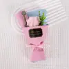 Ramo de Flores de Jabón Mini Rosa de Alta Gama Recuerdos de Boda Regalos de San Valentín Cumpleaños Venta al por Mayor de Fábrica