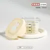 Pote de Vidro para Comida de Bebê com Escala, Recipiente Selado para Alimentação, Armazenamento no Freezer, Recipiente de Alimentos, Pote de Vidro para Comida de Bebê com Escala