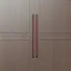 Manija de Puerta de Diseño Minimalista Original Estilo Chino, Manija de Alto Nivel para Salón de Banquetes Edificio de Oficinas, Manija Doble para Puerta en Bloques de Color en Stock