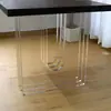 Patas de Mesa Transparentes de Acrílico, Patas Flotantes para Mesa de Comedor, Esquinas de Mesa de Café, Soportes para Mesa de Isla, Patas de Soporte, Patas de Forma Especial