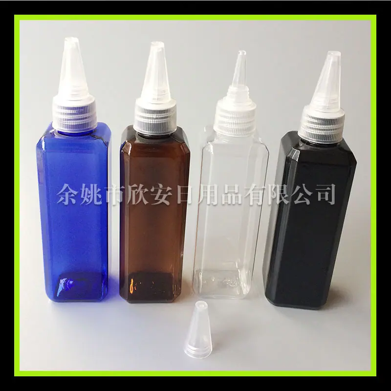 100ml 方 瓶 + 尖 盖