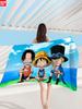 Toalla de Playa de Microfibra Fina One Piece Toalla de Baño Absorbente Estampada
