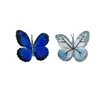Artesanía de Seda de Mariposa Simulada Decoración de Interiores Accesorios para Fotografía Flores Falsas Decoración de Bodas Flores de Mariposa Creativas Venta al por Mayor