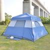 Tienda de campaña automática para exteriores, personalizada de fábrica, resistente a la lluvia, estilo camping de campo, de apertura rápida, para 6 personas.