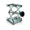 Soporte para triturador de basura Manual de laboratorio Nivel de escritorio Plataforma elevadora Plataforma elevadora pequeña Acero inoxidable