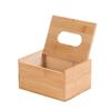 Caja de Pañuelos de Celebridad de Internet con Logotipo Personalizado Impreso Caja de Pañuelos de Bambú con Grabado Caja de Pañuelos para Restaurantes Comerciales y Hoteles