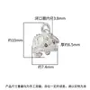 Prata Esterlina s925 Retro Fofo Elefante da Sorte Pingente Elefante Pequeno Elefante Charme diy Miçangas Corda de Tecelagem Pulseira Acessórios de Joias de Prata