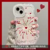Capa de Celular Transparente Fogos de Artifício de Boa Sorte para Apple 17 Pro Max iPhone 15 Silicone 16 Ano Novo 14 Suporte Duplo