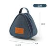 Bolsa Térmica para Desayuno, Lonchera Pequeña Portátil de Papel de Aluminio, Bolsa de Mano para Niños, Bolsa de Trabajo, Bolsa Triangular, Bolsa Conservadora en Frío