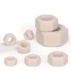 Tapa de Tuerca Hexagonal de Plástico Peek Tornillo de Bloqueo de Nylon de Alta Resistencia Resistente a Altas Temperaturas y Corrosión M2M2.5M3-M16