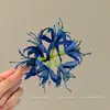 Pinza para el Cabello con Flores Marinas Estilo Nuevo 2026 para Mujer, Pinza Lateral de Alta Gama, Pinza para el Pelo Exquisita Estilo Vacaciones para Niña, Accesorio para el Cabello
