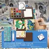 Feileniao Acuarela Perlada 24 Colores Caja de Lata Set de Pintura Portátil para Bocetos de Viaje para Estudiantes de Arte Venta al por Mayor Acuarela Sólida