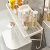 Prateleira de armazenamento multifuncional e alargada para acima do vaso sanitário no banheiro, um organizador de espaço de alta qualidade para o banheiro