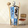 Ropa de Protección Solar Ropa Malaya Bata Seda Sedas y Satines Conjunto de Dos Piezas Exportación Chal Africano Ropa Larga Personalizado