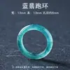 Acessórios de Jade Azul Natural Jade Contas para DIY Contas Budistas Pixiu Fivela de Segurança Pulseira Acessórios para Pulseira Lote a Granel