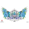 Adesivo de Peito Adesivo de Tatuagem Adesivo de Tatuagem Cabeça de Dragão Flor Adesivo de Tatuagem Impermeável Adesivo de Tatuagem Asas Flor Simples em Inglês Adesivo de Tatuagem Personalizado