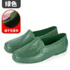 Zapatos de trabajo de cocina para protección laboral sin forro, zapatos para albañilería, zapatos de suela de goma, botas de agua, zapatos de trabajo duraderos, impermeables y antideslizantes para sitios de construcción, adecuados para chefs