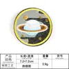 Etiqueta de bordado computador série Planeta adesivos de patch roupas acessórios para roupas e chapéus adesivos de bordado DIY adesivos de distintivo redondo adesivos de tecido