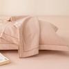 Fundas de Almohada Cepilladas 48X74 Par de Algodón Puro para Adultos Fundas Grandes para Almohada 50X80 Color Sólido Funda Interior para Relleno de Almohada Individual