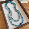 Collar Redondo de Concha Estilo Isla Romántico, Lujo Ligero y Sensación de Alta Gama, Cadena para Clavícula, Accesorio Versátil de Nicho para Vacaciones en la Costa para Mujeres