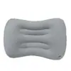 Almohada cuadrada para siesta inflable a presión, almohada de apoyo para el cuello, almohada de apoyo lumbar, almohada cuadrada portátil para viaje, almohada para dormir, respaldo para coche