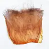 Flocos marrons casca de palmeira cerdas marrons fibra de palmeira da montanha telhado de palha casa de aquicultura marrom podre cabelo morto cabelo girassol roupa