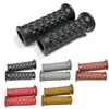 Luz de guidão modificada para motocicleta, guidão universal retrô para scooter elétrica CG125, cola para guidão, capa de guidão CB400