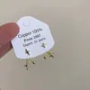 Brincos Pendentes de Estrela de Quatro Pontas para Mulheres, Luxo Acessível com Design de Nicho, Brincos de Alta Qualidade, Estilo Moderno e Descolado