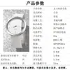Relojes para Hombre Comercio Exterior Más Vendidos Relojes Transparentes Huecos para Pareja Transmisión en Vivo de Comercio Electrónico Relojes Populares Correa Relojes de Cuarzo