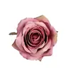 Rosas artificiais para decoração de cena de casamento e confissão, decoração externa, cabeças de flores de seda, rosas artificiais no atacado
