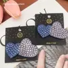 Presilha de Cabelo Coração Cintilante Degradê para Mulheres, Presilha BB para Franja Lateral, Presilha para Estilização na Parte de Trás da Cabeça, Grampo de Cabelo, Acessório de Cabelo