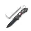 Suministro Exclusivo Transfronterizo de Navaja Plegable de Acero Inoxidable para Exteriores, Navaja de Bolsillo Segura y Afilada, Cuchillo Plegable 3D para Camping y Pelar Frutas en Stock
