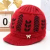 Chapéu de Inverno para Mulheres de Meia-Idade e Idosas Vovó Mãe Pessoa Idosa Chapéu Quente Veludo Extra Proteção Contra Frio Lã Chapéu de Tricô para Senhora Idosa