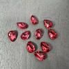 Joyería de color rojo con fondo puntiagudo de alta gama, rosa de amor K9, taladro para uñas con fondo puntiagudo, joyería para uñas DIY al por mayor