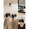 Gancho de Ventosa Xitu para Baño y Cocina, Sin Taladro, Fuerte Capacidad de Carga, Colgador Detrás de la Puerta para Ropa, Sombreros, Toallas, Gancho Adhesivo Sin Rastro